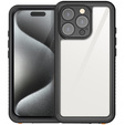 Αδιάβροχη θήκη IP68 για το iPhone 16 Pro, μαύρη