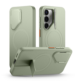 Θήκη για Samsung Galaxy S25+ Plus, Suritch Shockproof, για MagSafe, πράσινη