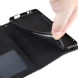 Θήκη με πτερύγιο για Xiaomi Redmi Note 8 Pro, Card Slot, μαύρη