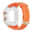 Λουράκι σιλικόνης με θήκη για Apple Watch 4/5/6/7/8/9/SE 44/45MM