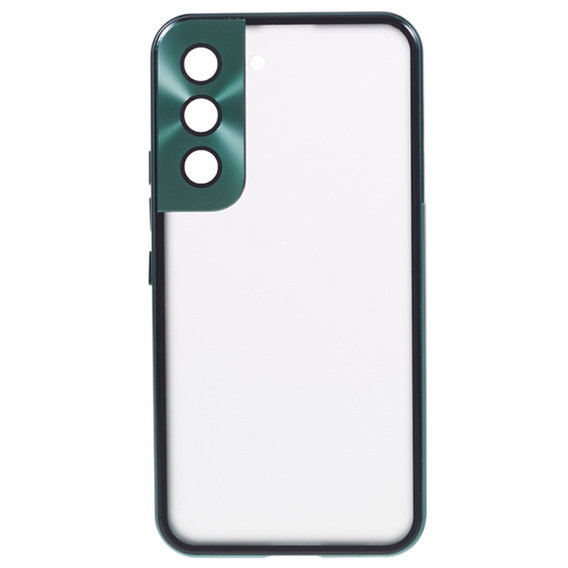 θήκη για το Samsung Galaxy S21, Magnetic Dual Glass, πράσινη