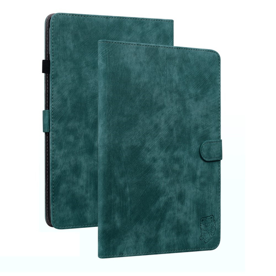 Θήκη για Samsung Galaxy Tab S9, Wallet Pen Slot, πράσινη