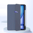 Θήκη για Apple iPad Air 11" 6 gen. 2024 (A2902, Smartcase Hybrid, με χώρο για γραφίδα, μωβ