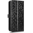 θήκη πτερύγιο για OnePlus Nord 5, Wallet Rhombus, μαύρη