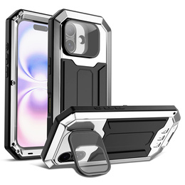 Θήκη R-JUST με προστατευτικό οθόνης και βάση για iPhone 17