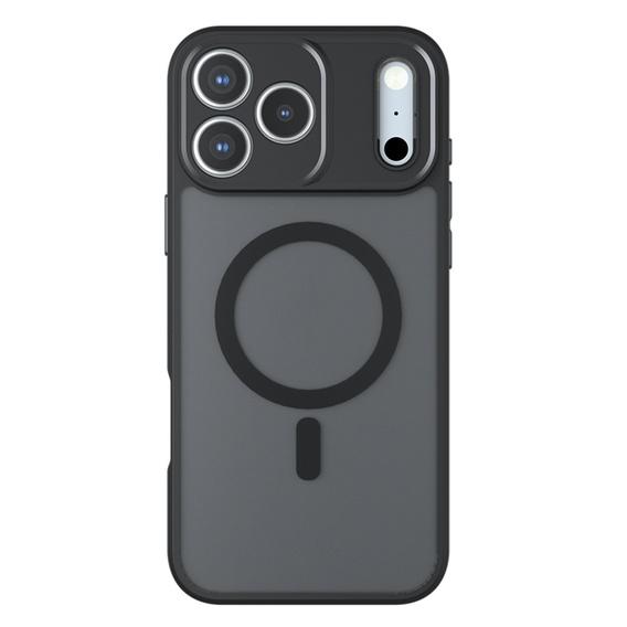 Ματ θήκη για iPhone 17 Pro Max, για Magsafe, μαύρο ματ