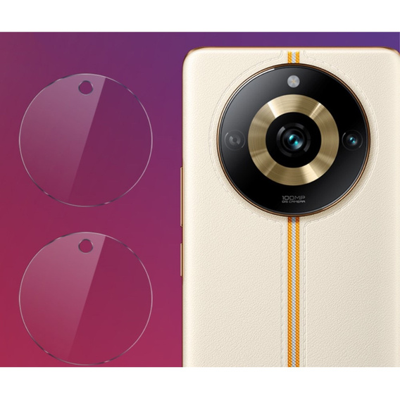 IMAK 2x γυαλί κάμερας για Realme 11 Pro 5G / Pro + 5G