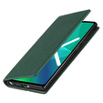 Δερμάτινη θήκη για Samsung Galaxy S20, ERBORD Grain Leather, πράσινη