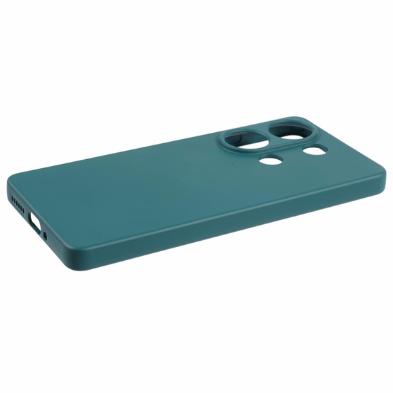 Θήκη για Xiaomi Redmi Note 13 Pro 4G / Xiaomi Redmi Note 14S / Xiaomi Poco M6 Pro 4G, Silicone Lite, σκούρα πράσινη