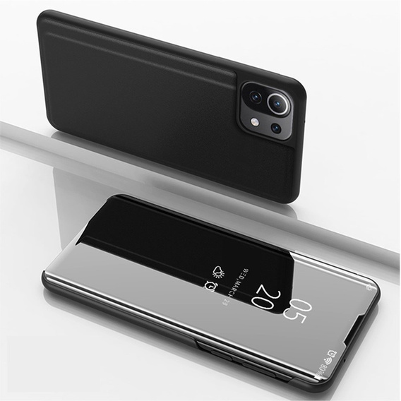 Θήκη για Xiaomi Mi 11 Lite / Mi 11 Lite 5G / 11 Lite 5G NE, Clear View, μαύρη