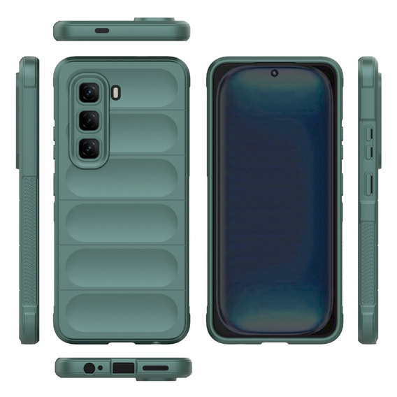 Θήκη για Infinix Hot 50 Pro 4G, Gaming Shockproof, πράσινη