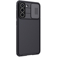 Θήκη για Samsung Galaxy S21 FE, θωρακισμένη Nillkin, CamShield Pro, μαύρη