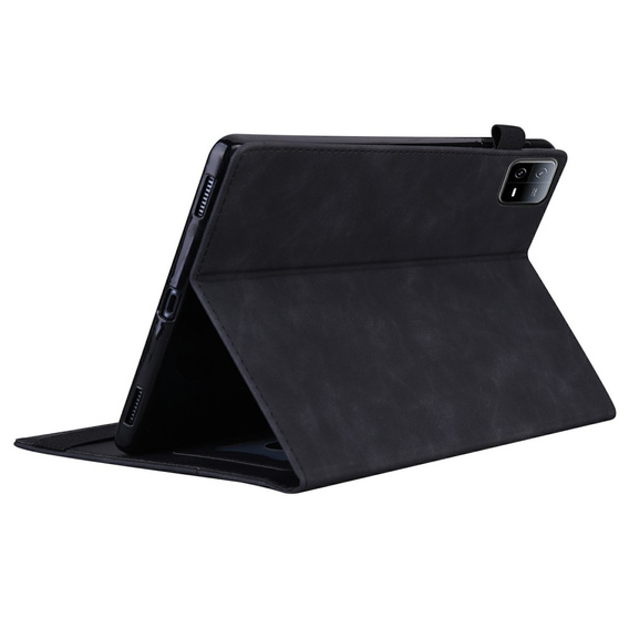 θήκη για Xiaomi Pad 7, Classic, με υποδοχή γραφίδας, καφέ