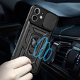 Θήκη για iPhone 12 Mini, CamShield Slide, μαύρο