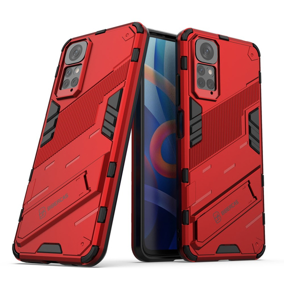 Θήκη για Xiaomi Redmi Note 11/11S, Military kickstand, μπλε