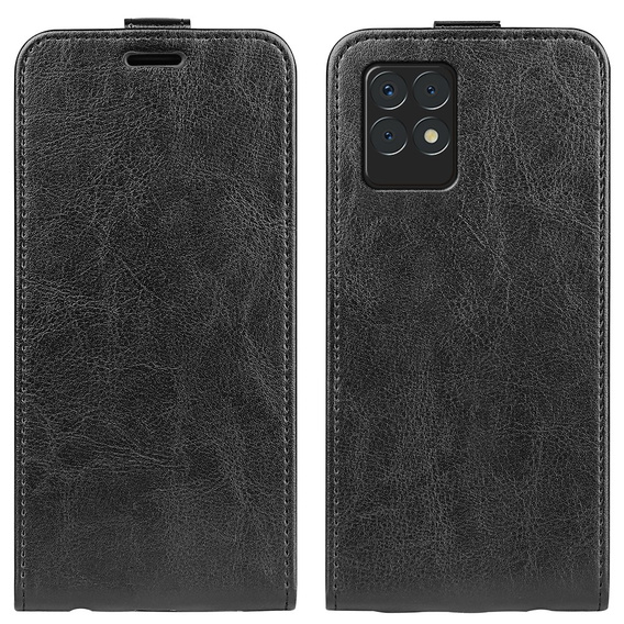 Θήκη με πτερύγιο για Realme 8i, Flip, μαύρη