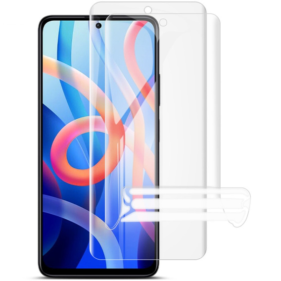 IMAK 2x μεμβράνη υδρογέλης για Xiaomi Poco M4 Pro 5G / Redmi Note 11S 5G