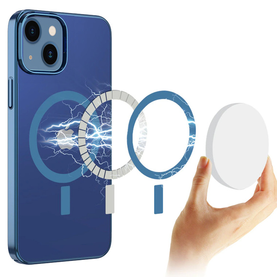 Θήκη για iPhone 13 mini, ERBORD Hybrid MagSafe Case, μπλε