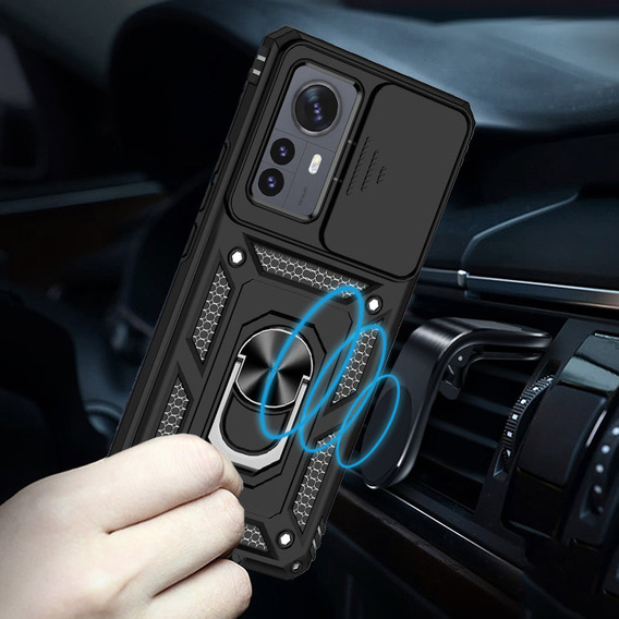 Θήκη για Xiaomi 12 / 12X, CamShield Slide, μπλε