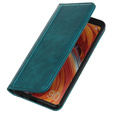 Θήκη για Google Pixel 8 Pro, Wallet Litchi Leather, πράσινη
