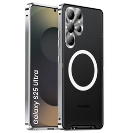 θήκη προστασίας κάμερας για το Samsung Galaxy S25 Ultra, CamShield MagSafe, ασημένια