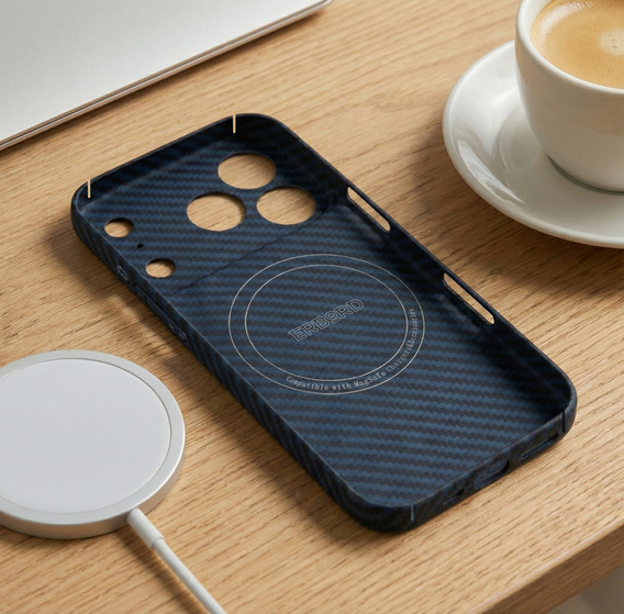 Θήκη MagSafe ERBORD Full Kevlar για iPhone 17 Pro Max