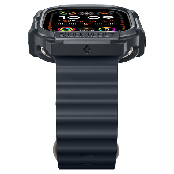 Θήκη Spigen Rugged Armor Dark Gray για Apple Watch Ultra 1 / 2 (49 mm)