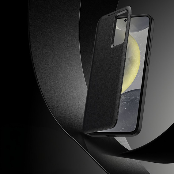 Αναδιπλούμενη θήκη για Samsung Galaxy S23 FE, Smart View Wallet, μαύρη