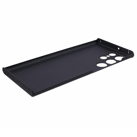 Θήκη για Samsung Galaxy S22 Ultra, Aramid Fiber Cover, μαύρη