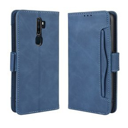 Θήκη με πτερύγιο για Oppo A9 2020/A5 2020, Card Slot, μπλε