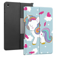 Θήκη για Lenovo Tab Plus, Smartcase, unicorn