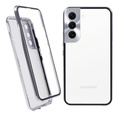 θήκη για το Samsung Galaxy S21, Magnetic Dual Glass, ασημένια