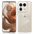 Θήκη για Motorola Edge 50 Ultra, Fusion Hybrid, διαφανής