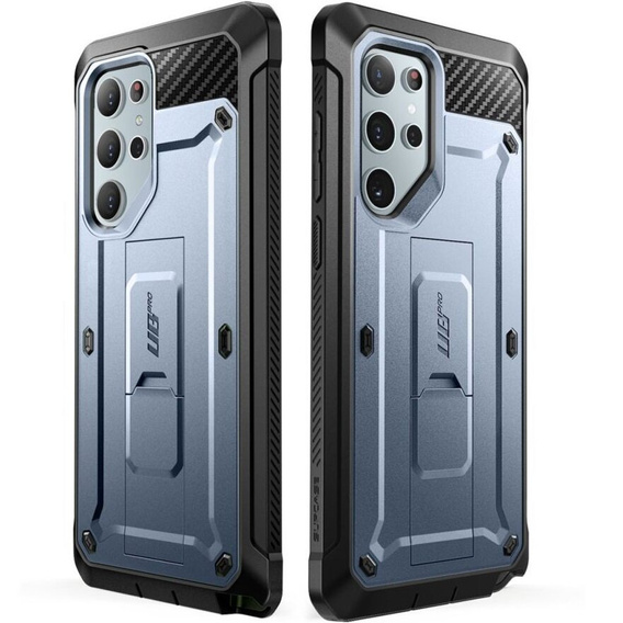 Θήκη Supcase για Samsung Galaxy S24 Ultra, Unicorn Beetle Pro, μαύρη(2x Πλαίσιο)
