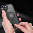 Θήκη για iPhone 15 Plus, ERBORD Impact Guard, MagSafe, μαύρη