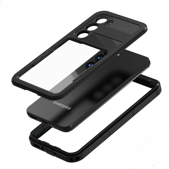 Αδιάβροχη θήκη IP68 για το Samsung Galaxy S23, μαύρη