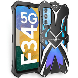 Θωρακισμένη θήκη για Samsung Galaxy M34 5G, Aluminum Alloy, μαύρη