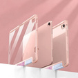 Θήκη για iPad 10.9" 2022 (10 gen.), Smartcase Hybrid, με χώρο για γραφίδα, Marble ροζ
