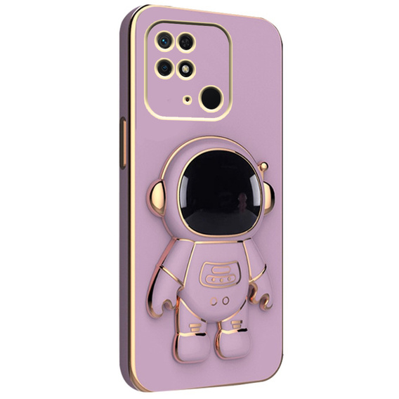 Θήκη για Xiaomi Redmi 10C, Astronaut, μωβ