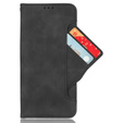 Θήκη με πτερύγιο για Xiaomi Poco F7 Pro, Card Slot, μαύρη