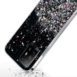 Θήκη για Oppo Reno5 Z / F19 Pro Plus, Glittery, μαύρη