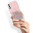 Θήκη για Samsung Galaxy S22 5G, Glittery, ροζ