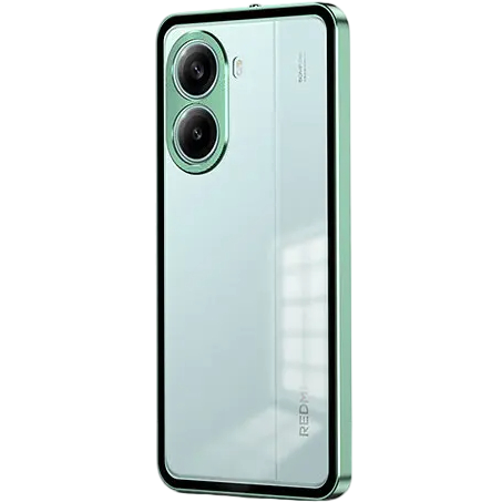 Θήκη για Xiaomi Poco X7 Pro 5G, Frame Case, πράσινη