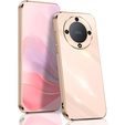Θήκη για Honor Magic 5 Lite, Glamour CamShield, ροζ rose gold