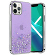 Θήκη για iPhone 13 Pro, Glittery, μωβ