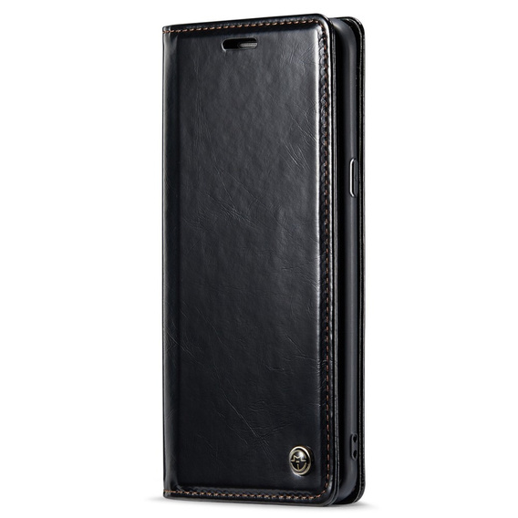 θήκη CASEME για Samsung Galaxy S8, Waxy Textured, μαύρη