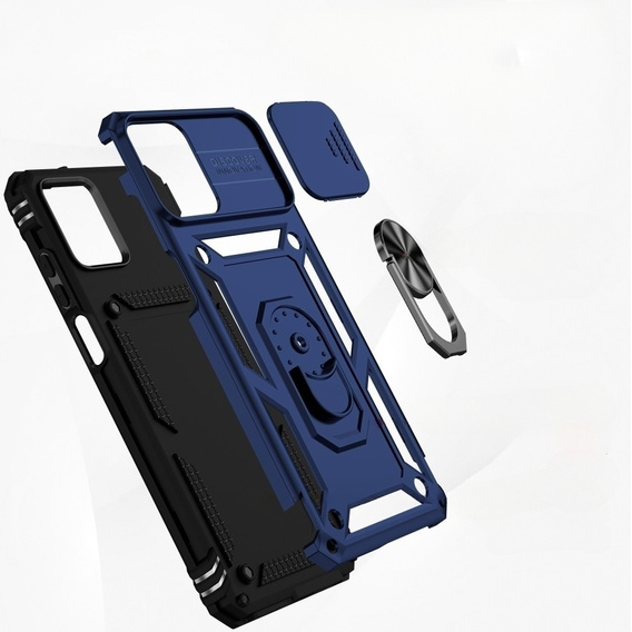 Θήκη για Motorola Moto G32, CamShield Slide, μπλε