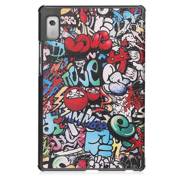 Θήκη για Lenovo Tab M9, Smartcase, graffiti