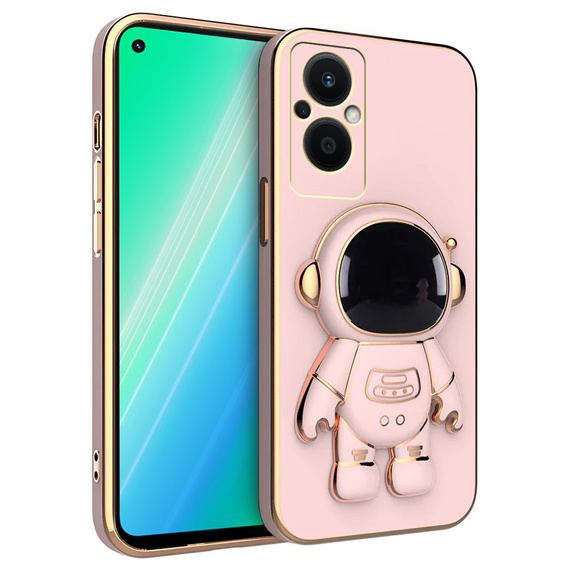 Θήκη για Oppo Reno7 Lite 5G, Astronaut, ροζ