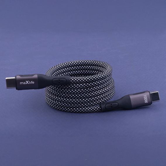 Μαγνητικό καλώδιο USB-C – USB-C 100 W, 1,0 m για συσκευές με USB-C